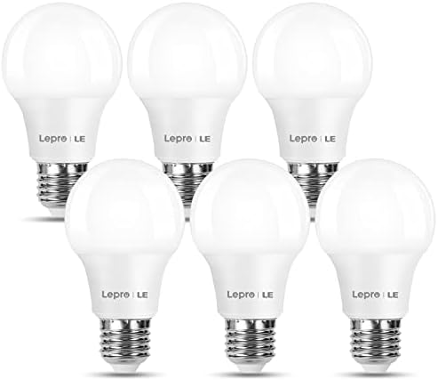 Lepro E27 LED bulbs warm white pack of 6