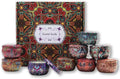 Scented Soy Candle Tin Set, 9 Scents