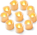Flameless LED Tea Light Candles, Pack of 12