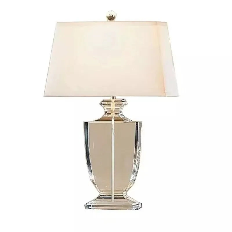 Crystal Urn Table Lamp