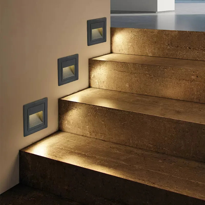 Square LED Stair Light, 3W