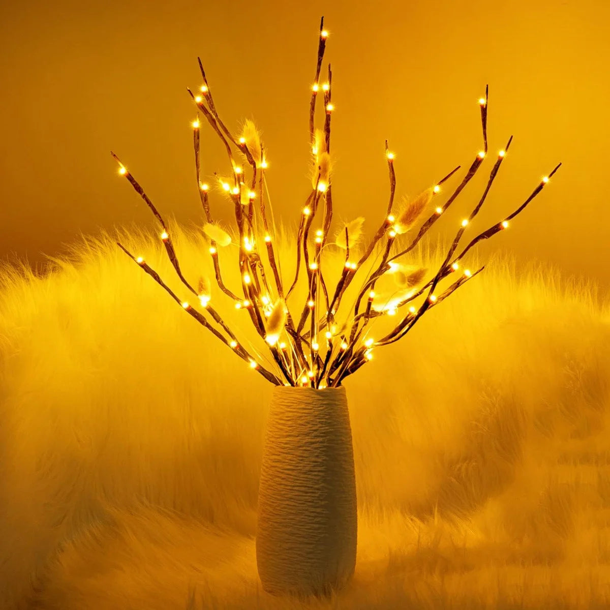 White Birch Branch LED Light, 20 LED