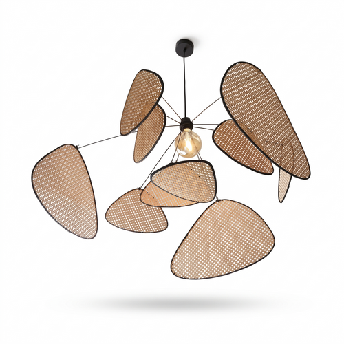 Cane Petal Pendant Light