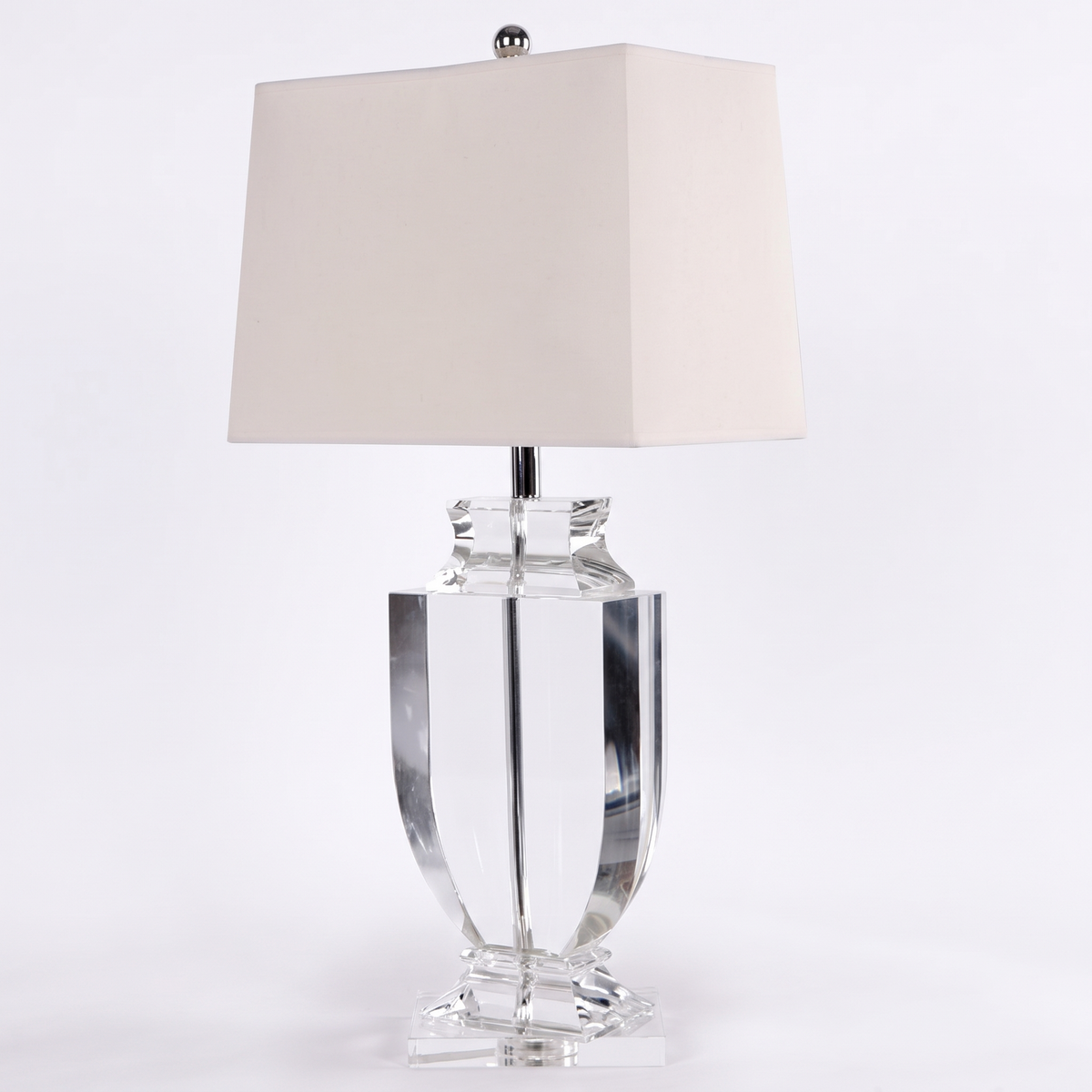Crystal Urn Table Lamp